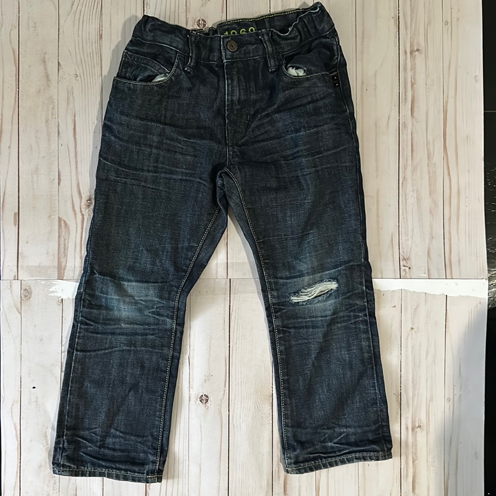 EUC Gap kids straight leg jeans size 6 husky